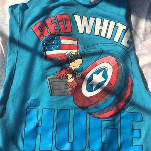 Flexcomics Captain America Crossfit top